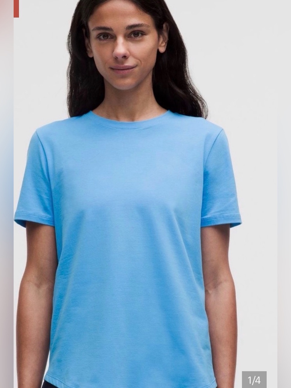 Lululemon Love Crew T-shirt Ocean Wave Size 8